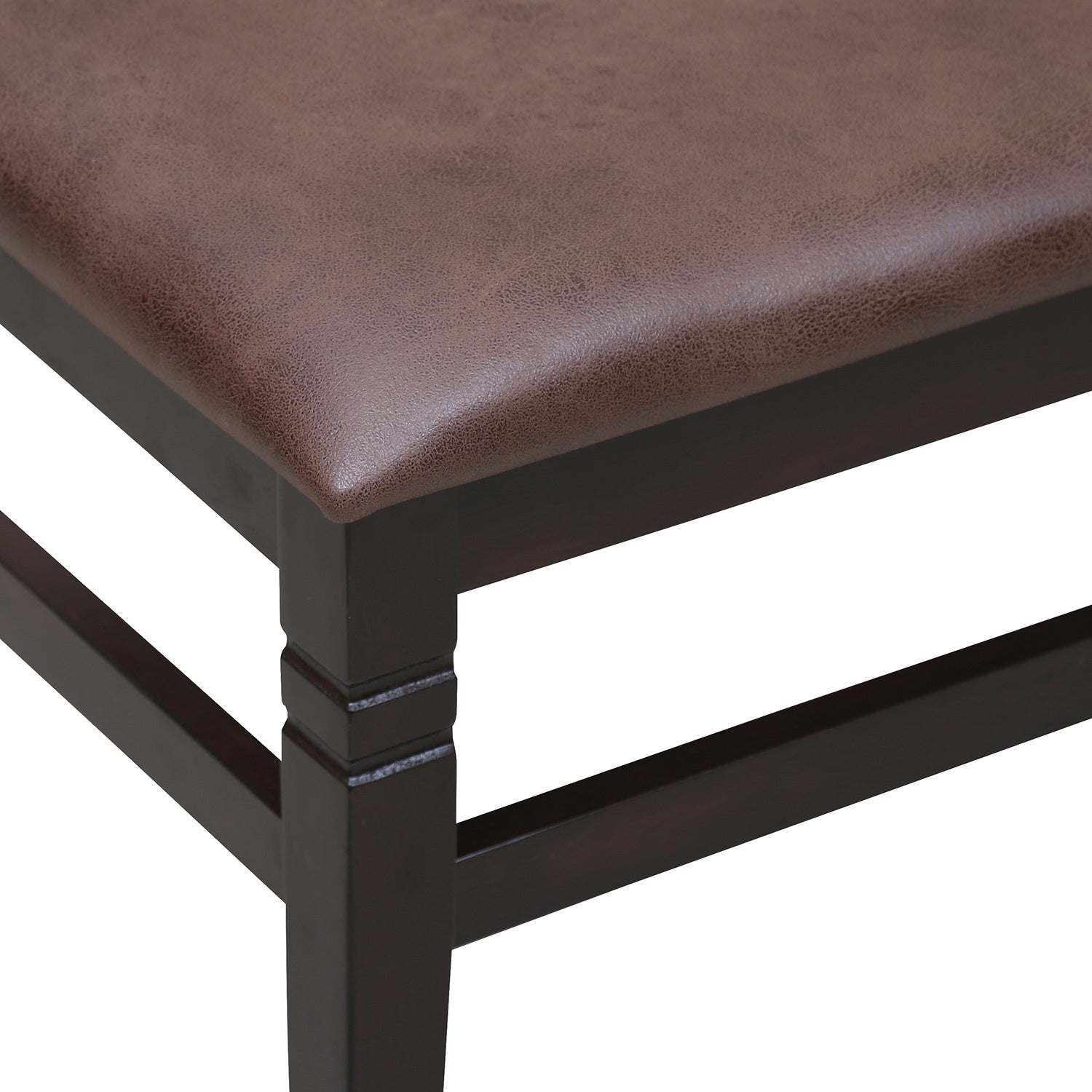 Nilkamal Fern 6 Seater Dining Set With Bench (Erin Brown)