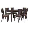 Nilkamal Fern 6 Seater Dining Set (Erin Brown)