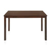 Nilkamal Gem 4 Seater Dining Set (Cappuccino) - Dining Table Front View