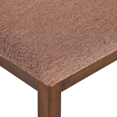 Nilkamal Sutlej 4 Seater Dining Set With Bench (Antique Cherry)