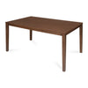 Nilkamal Jewel Six Seater Dining Table (Walnut)