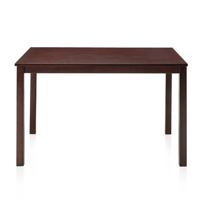 Nilkamal Peak Four Seater Dining Table (Cappuccino)