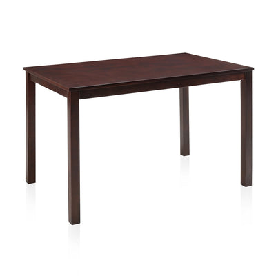 Nilkamal Peak Four Seater Dining Table (Cappuccino)