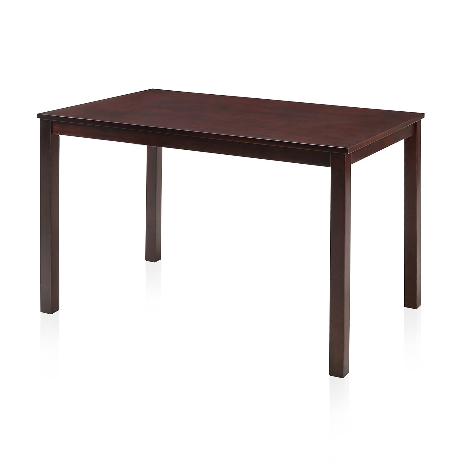 Nilkamal Peak Four Seater Dining Table (Cappuccino)