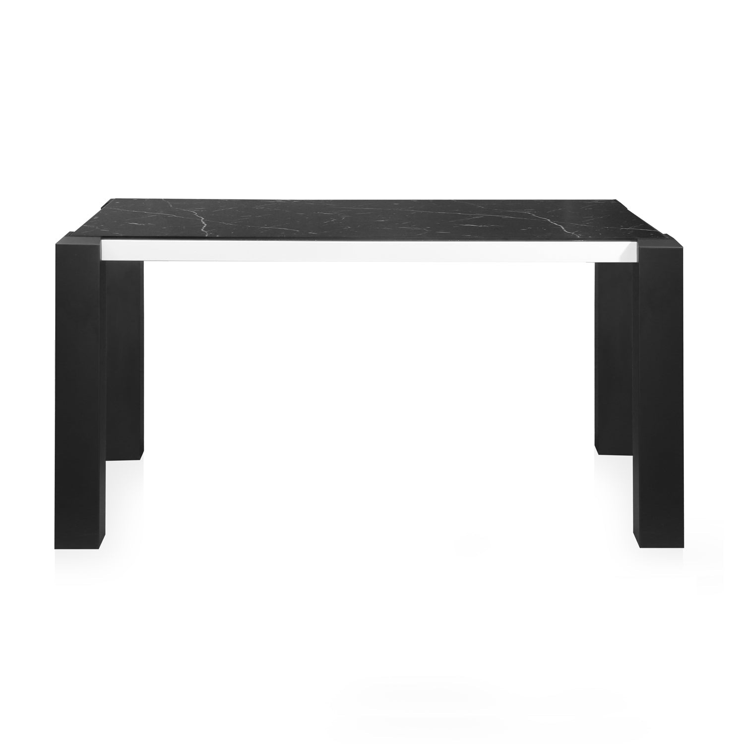 Nilkamal Fortica 6 Seater Dining Table (Black)