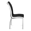 Nilkamal Fortica Dining Chair (Black and White)