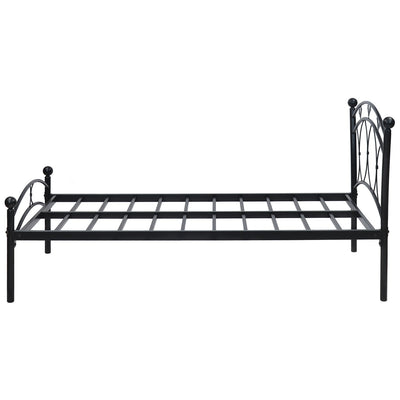 Nilkamal Hydra Metal Single Bed (Black)