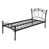 Nilkamal Hydra Metal Single Bed (Black)