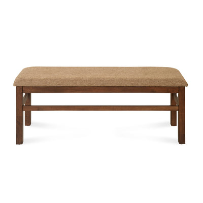 Nilkamal Jewel Multi Use Long Sitting Bench for Living Room | Dining Room (Walnut)