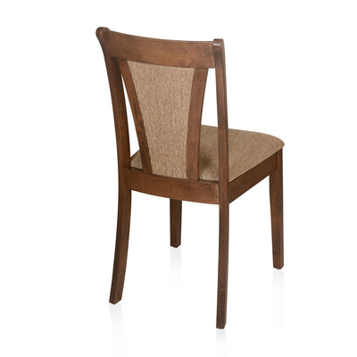 Nilkamal Jewel Dining Chair (Walnut)