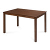 Nilkamal Jewel Four Seater Dining Table (Walnut)