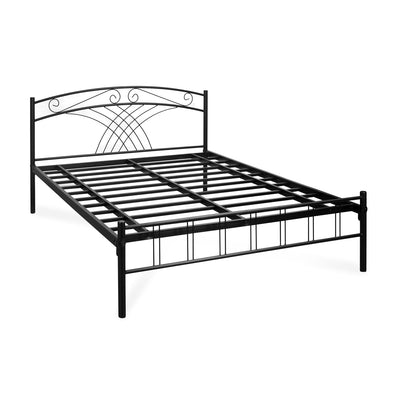 Nilkamal Nimbo Metal Queen Bed (Black)