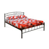Nilkamal Nimbo Metal Queen Bed (Black)