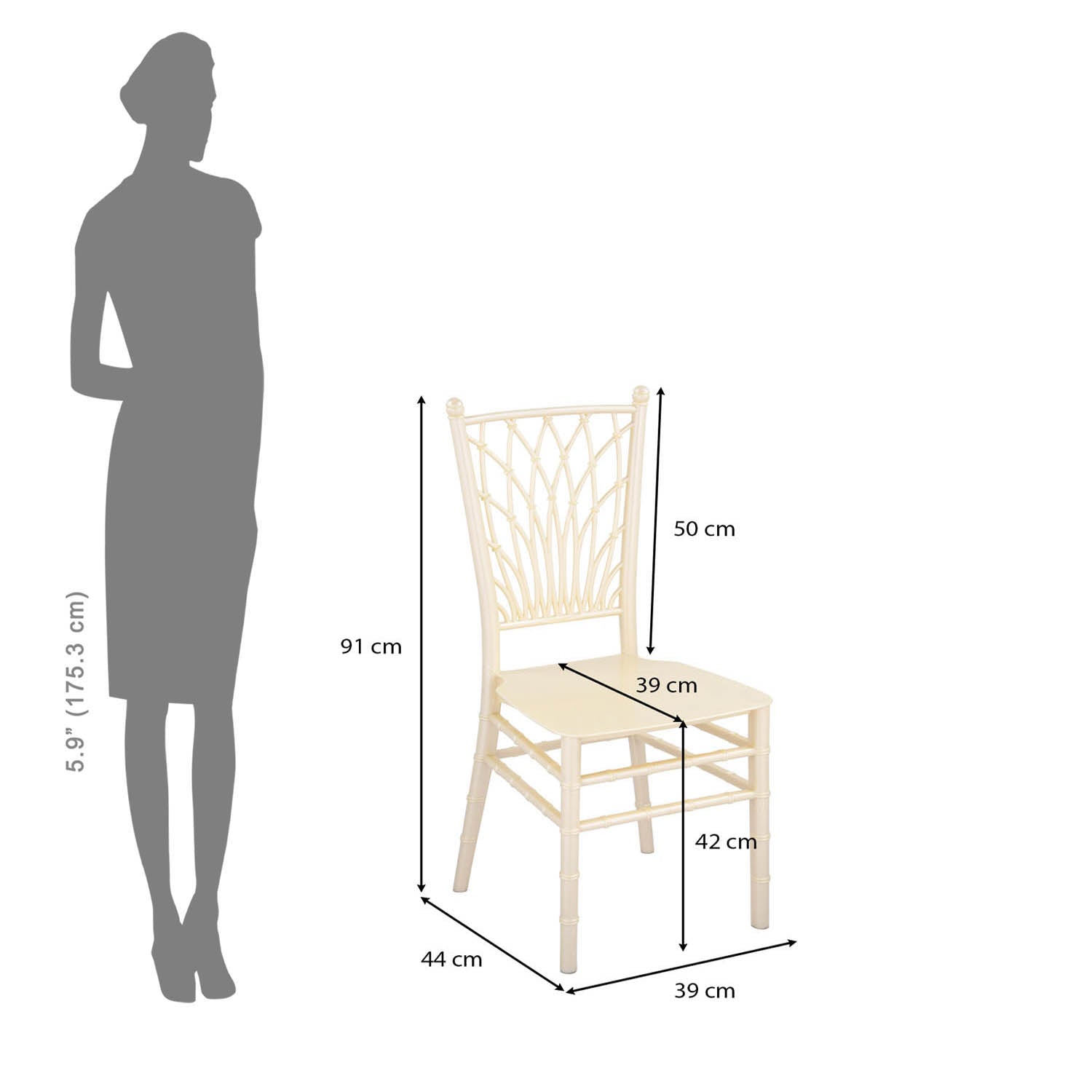 Nilkamal Glam Plastic Chair