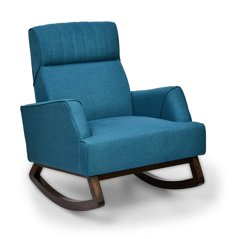 Nilkamal Ezio Rocking Arm Chair (Teal) Nilkamal Furniture