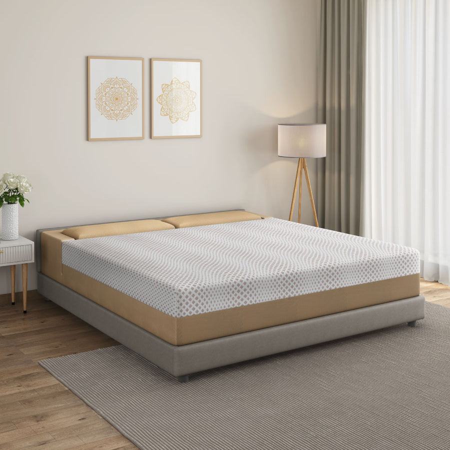 Nilkamal Side Sleeper 10 inch Foam Mattress (White)