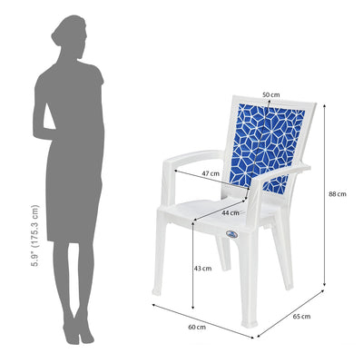 Nilkamal Startrek Plastic Arm Chair