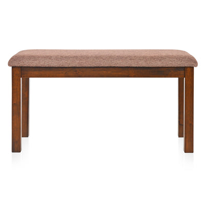Nilkamal Sutlej Multi Use Medium Sitting Bench for Living Room | Dining Room (Antique Cherry)