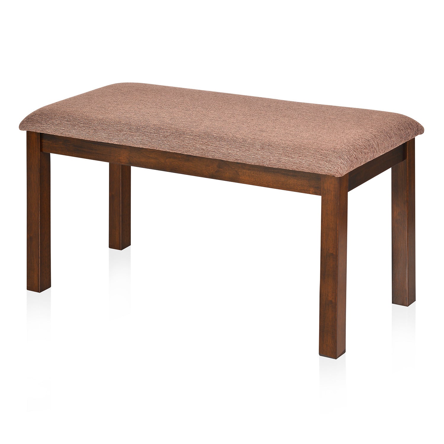 Nilkamal Sutlej Multi Use Medium Sitting Bench for Living Room | Dining Room (Antique Cherry)