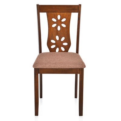Nilkamal Sutlej Dining Chair (Antique Cherry)