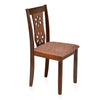 Nilkamal Sutlej Dining Chair Set of 2 (Antique Cherry)