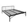 Nilkamal Ursa Metal King Bed (Black)