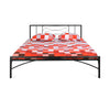Nilkamal Ursa Metal King Bed (Black)