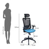 Nilkamal Locus High Back Mesh Office Chair