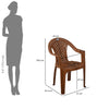 Nilkamal Flute Plastic Arm Chair