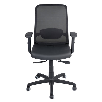 Nilkamal Glory Mid Back Chair (Black)