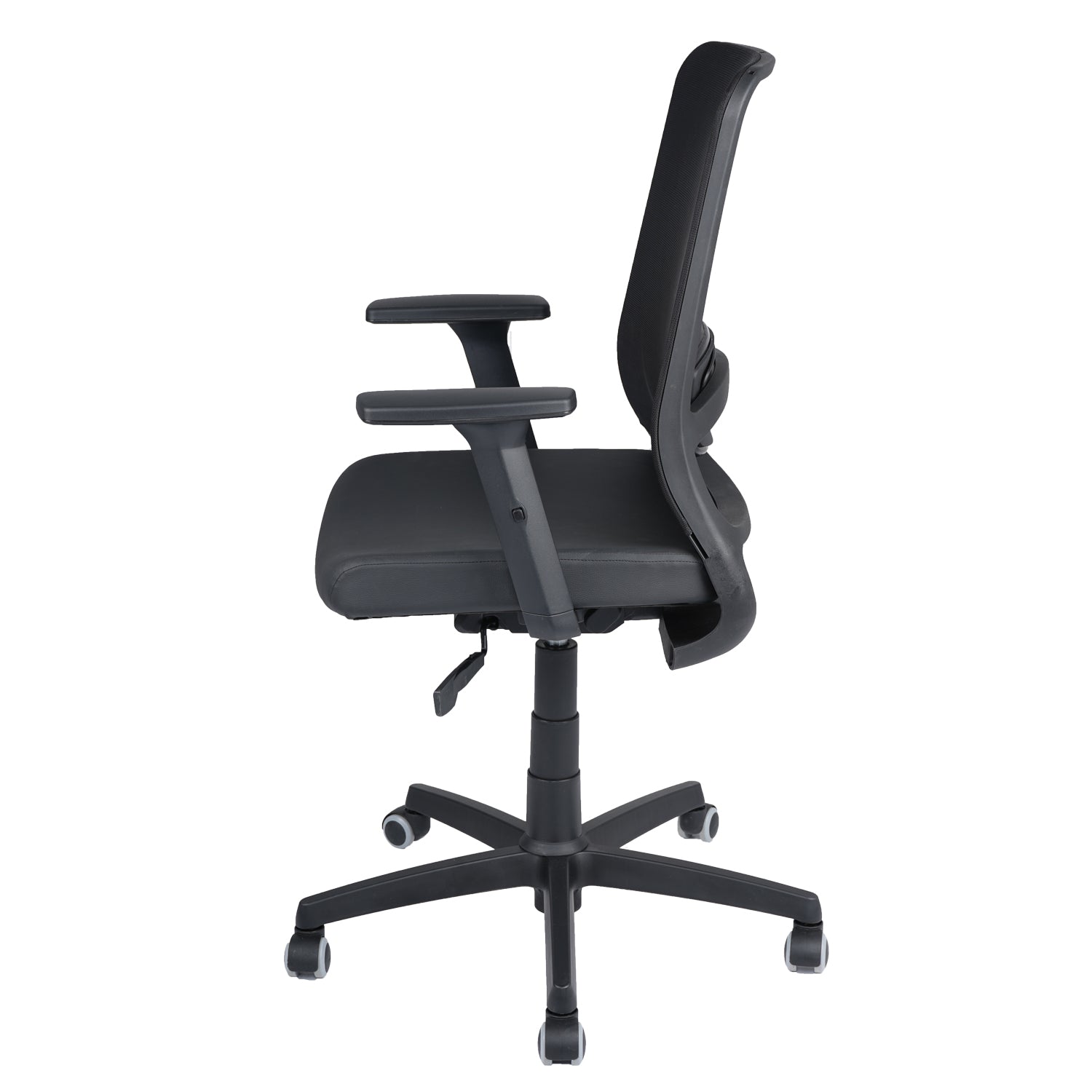 Nilkamal Glory Mid Back Chair (Black)