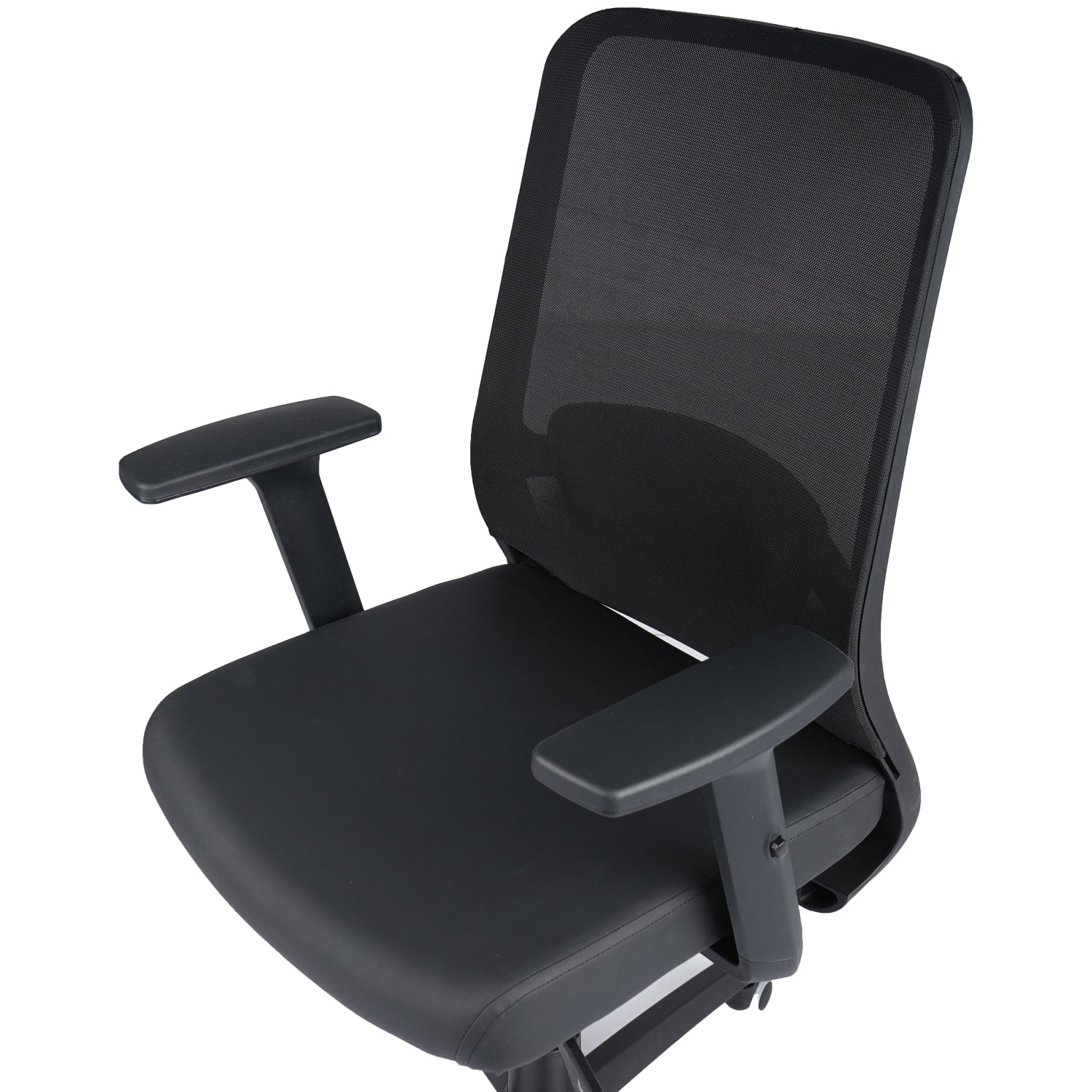 Nilkamal Glory Mid Back Chair (Black)