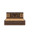 Nilkamal Czar 2 Queen Bed Box Storage (Beech / Walnut)
