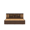 Nilkamal Czar 2 King Bed Box Storage (Beech / Walnut)