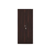 Nilkamal Crystal 2 Door Wardrobe (New Wenge & Natural Ebony)