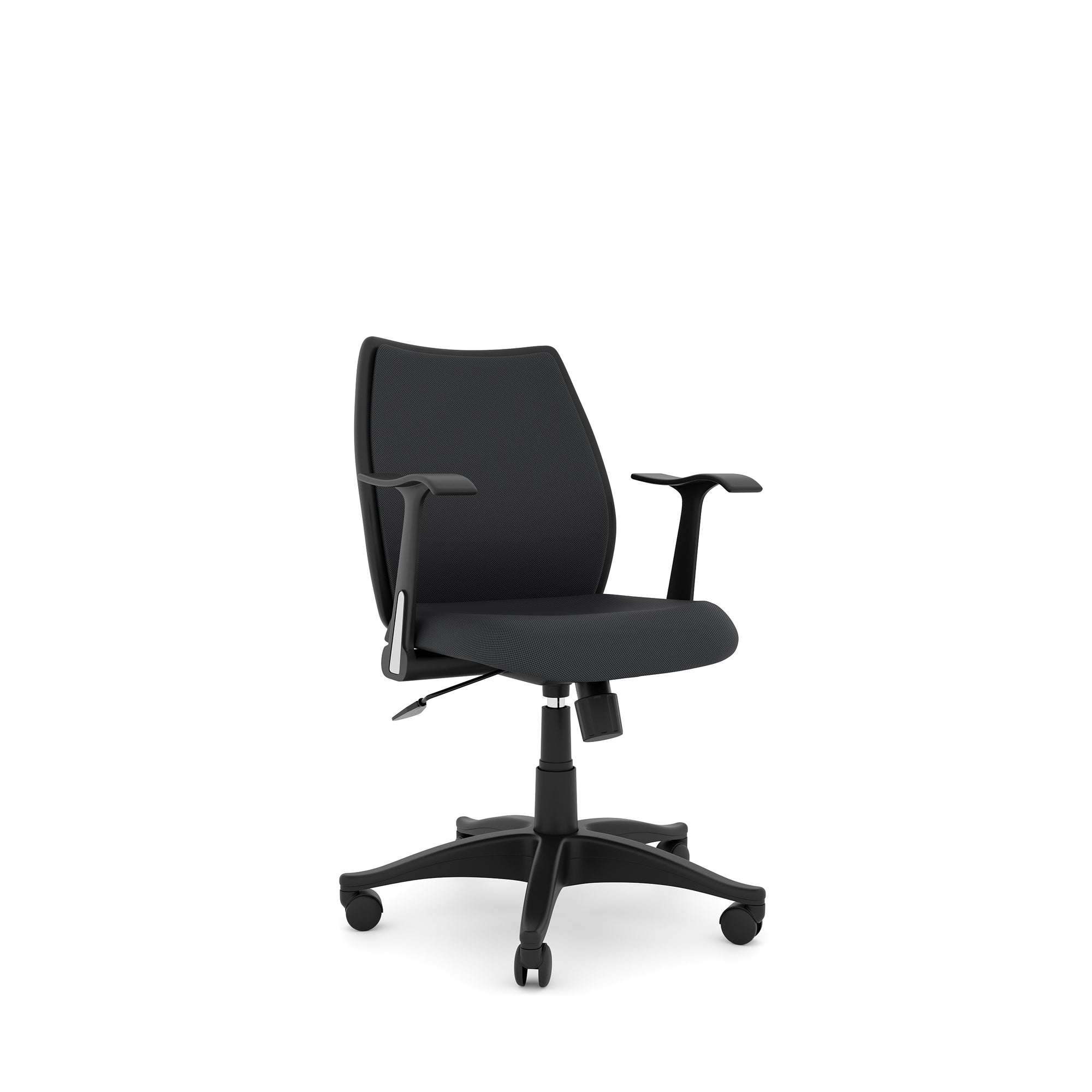 Nilkamal Blaze Mid Back Chair (Black)
