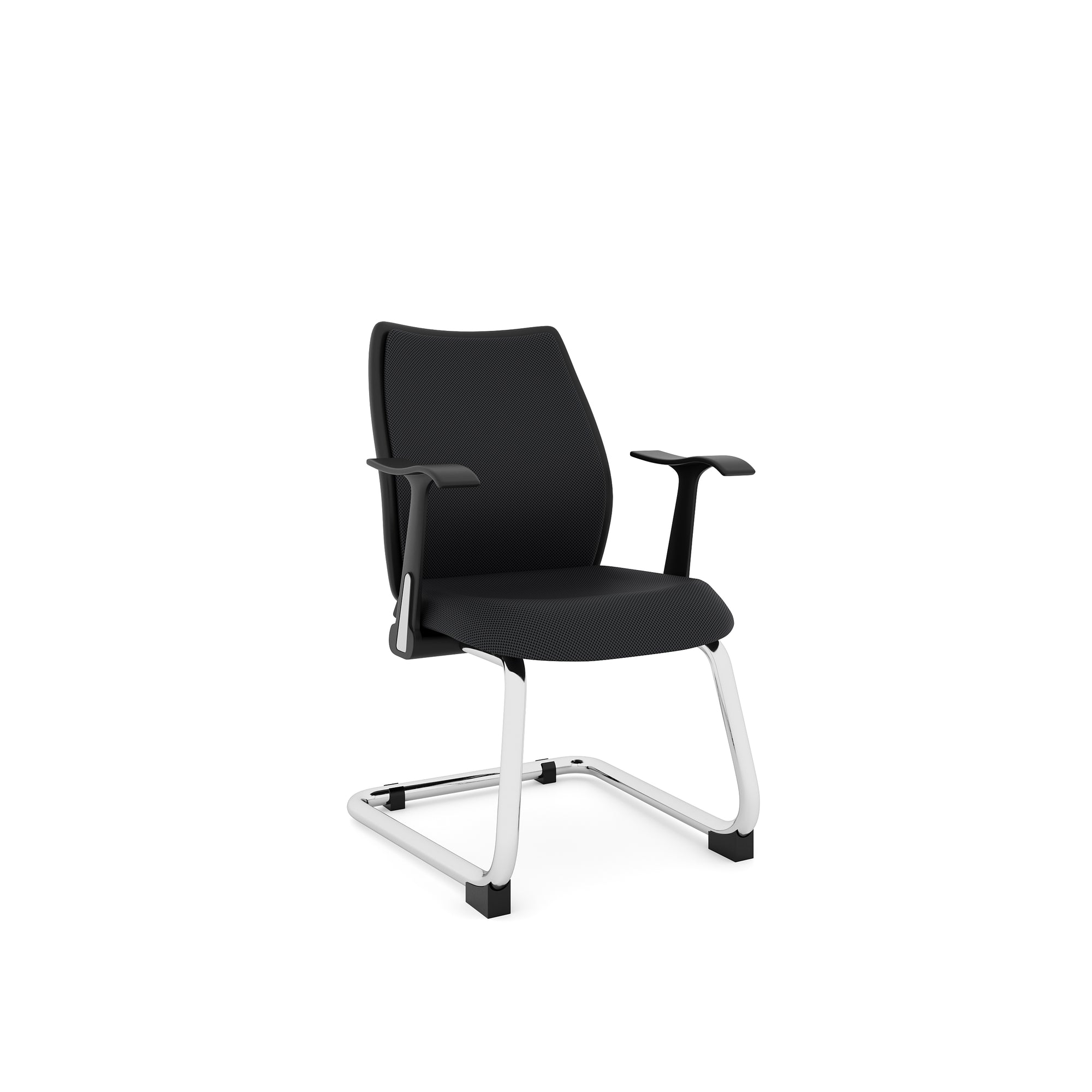 Nilkamal Blaze Visitor Chair (Black)
