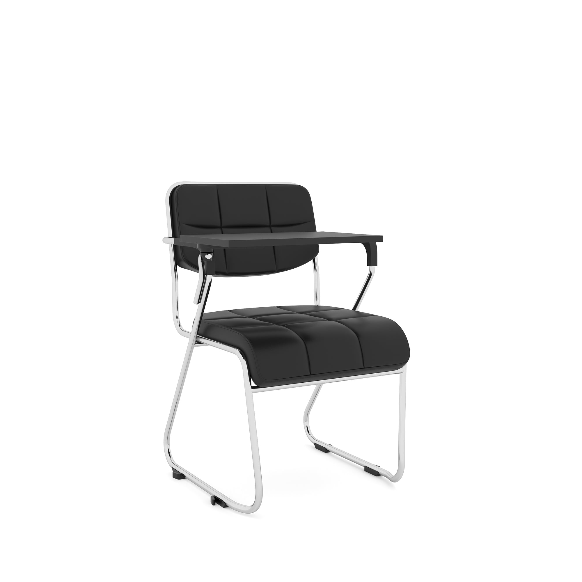 Nilkamal Contract 02 with Half Tablet (Black)