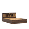Nilkamal Czar 2 Queen Bed Box Storage (Beech / Walnut)