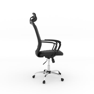 Nilkamal Aries High Back Office Chair (Black)