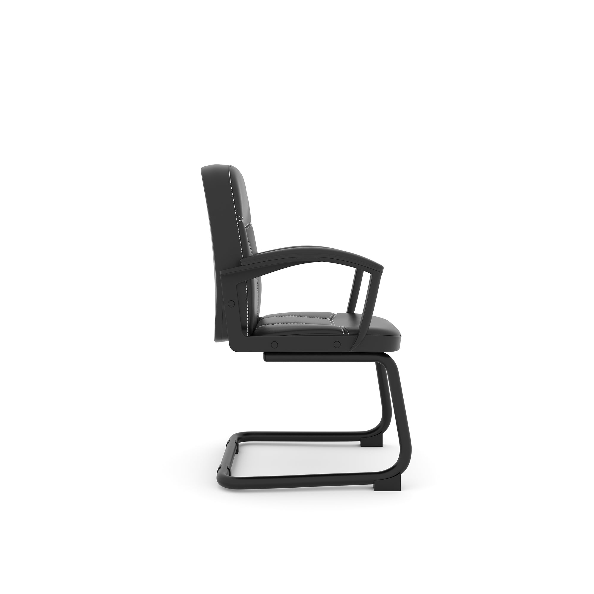 Nilkamal Mayor Visitor Chair (Black)