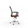 Nilkamal Aries Mid Back Office Chair (Brown)