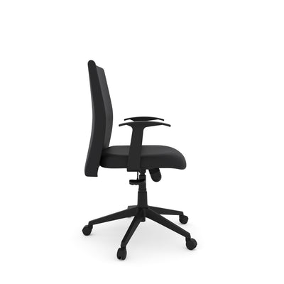 Nilkamal Optima Mid Back Chair (Black)