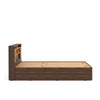 Nilkamal Czar 2 King Bed Box Storage (Beech / Walnut)