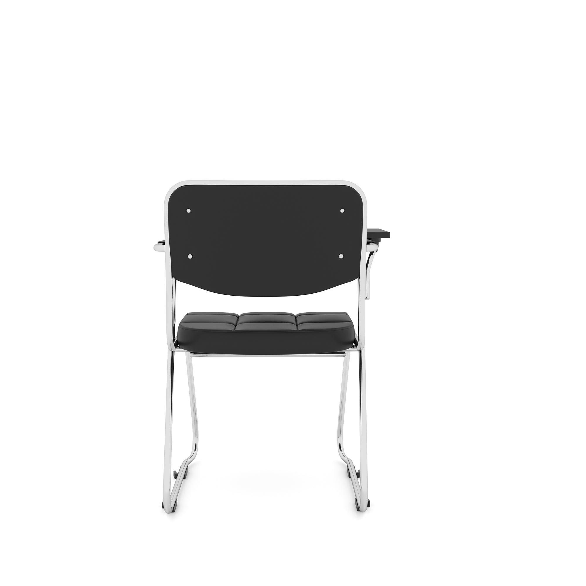 Nilkamal Contract 02 with Half Tablet (Black)