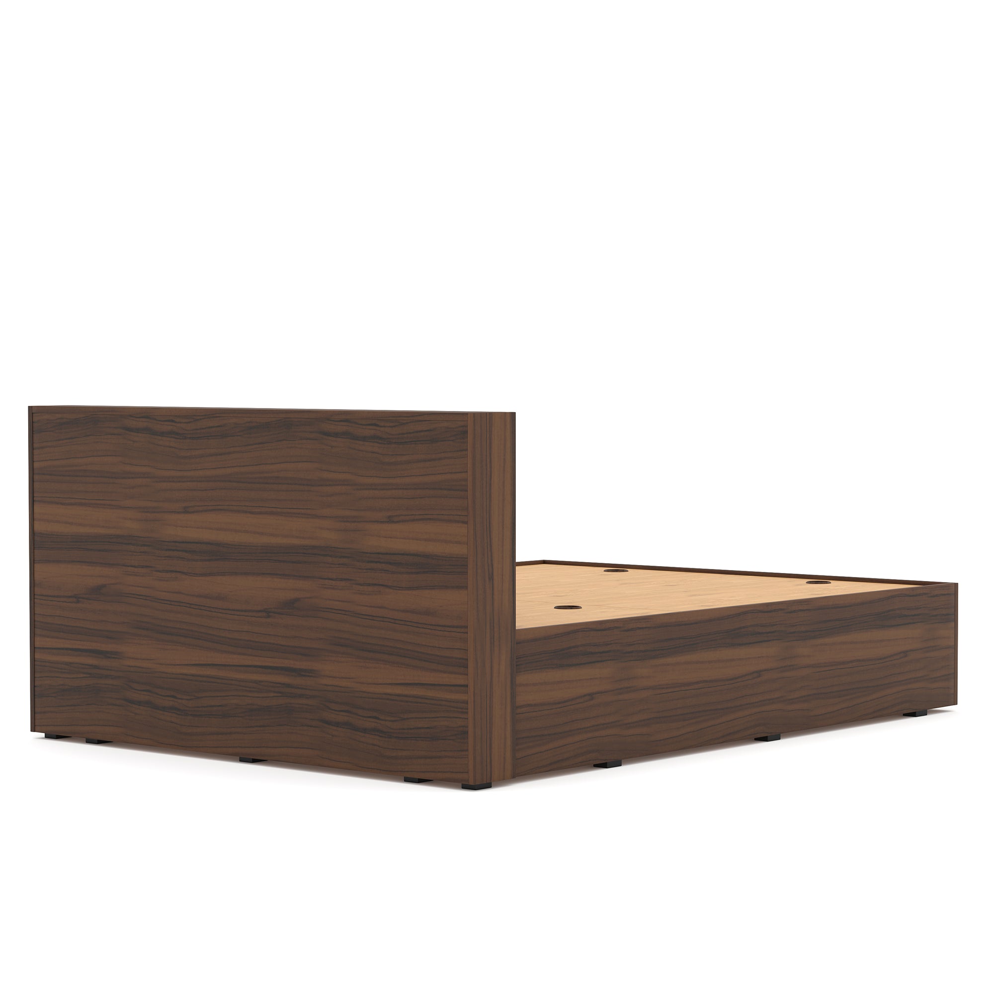 Nilkamal Czar 1 Queen Bed Box Storage (Beech / Walnut)