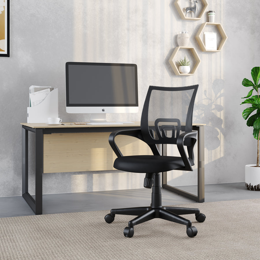 Nilkamal Concept Mesh Office Revolving Chair CRP (Black)