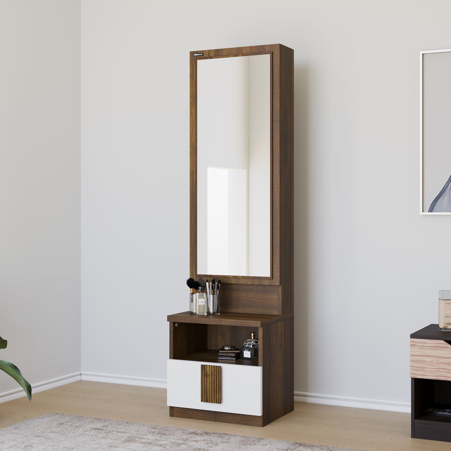 Nilkamal Lodgy Dressing Table - Brown