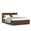 Nilkamal Czar 1 Queen Bed Box Storage (Beech / Walnut)