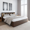 Nilkamal Czar 2 King Bed Box Storage (Beech / Walnut)